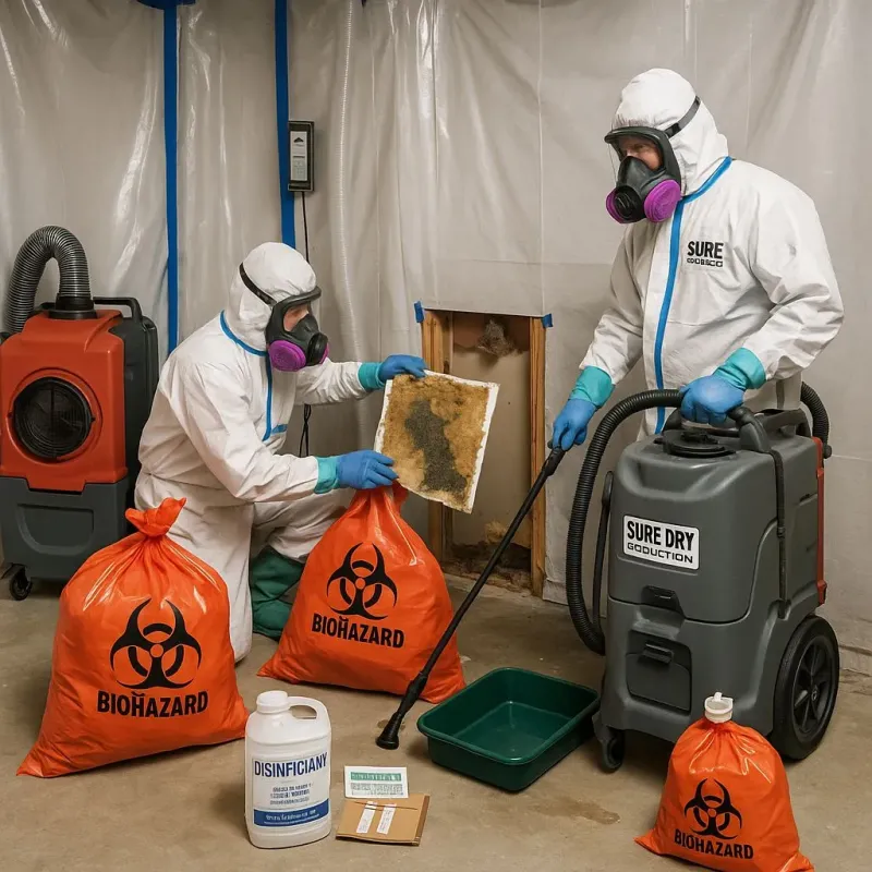 Contaminated Water Handling Protocols process in Allendale, CA